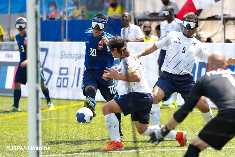 Jiff マッチレポート 日本は初戦フランスに勝利し白星スタート 21 05 30 Santen Ibsa ブラインドサッカーワールドグランプリ 21 In 品川