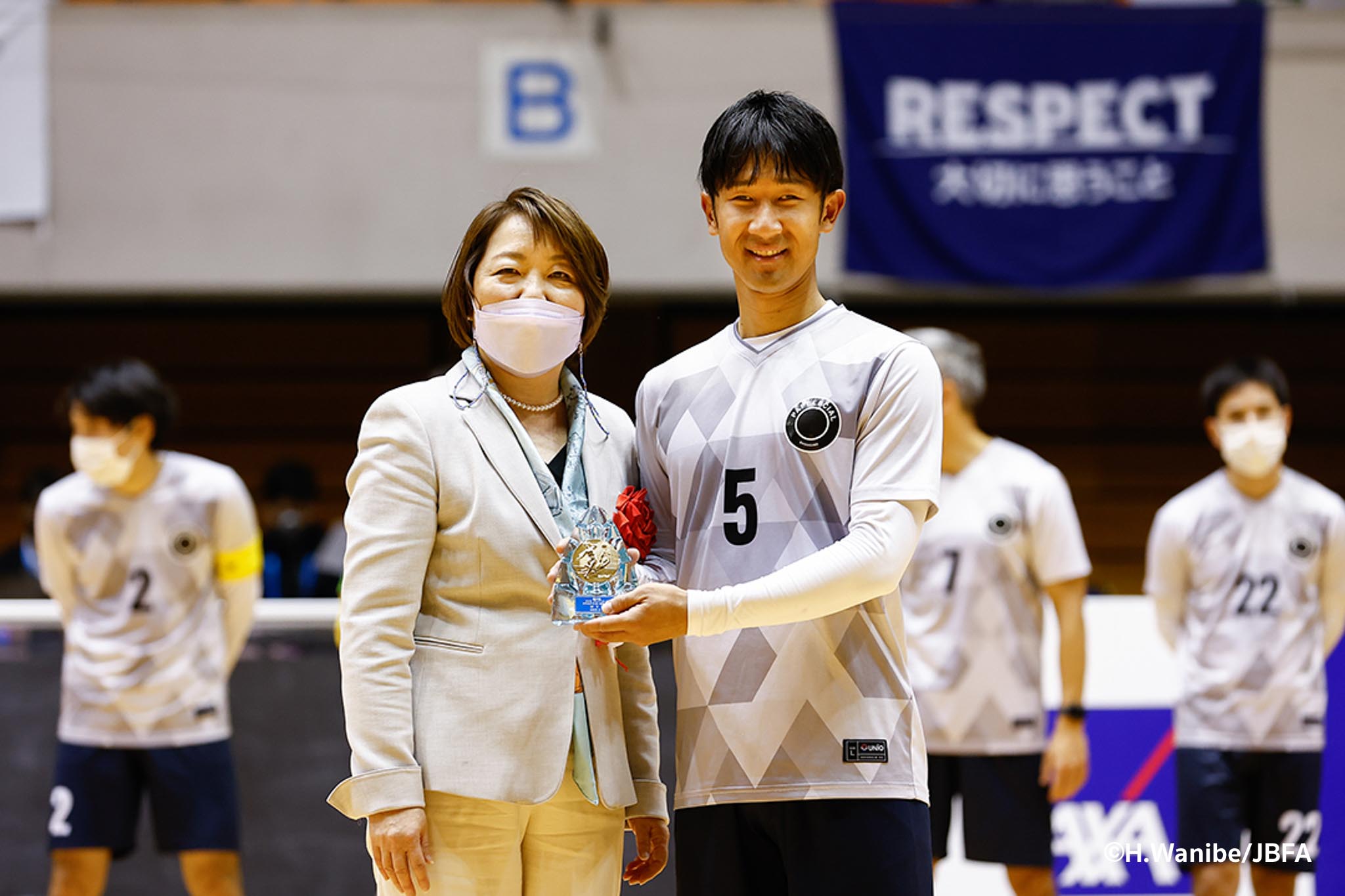 MVP＆得点王の川村怜選手