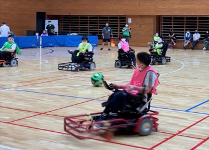 電動車椅子サッカー合宿