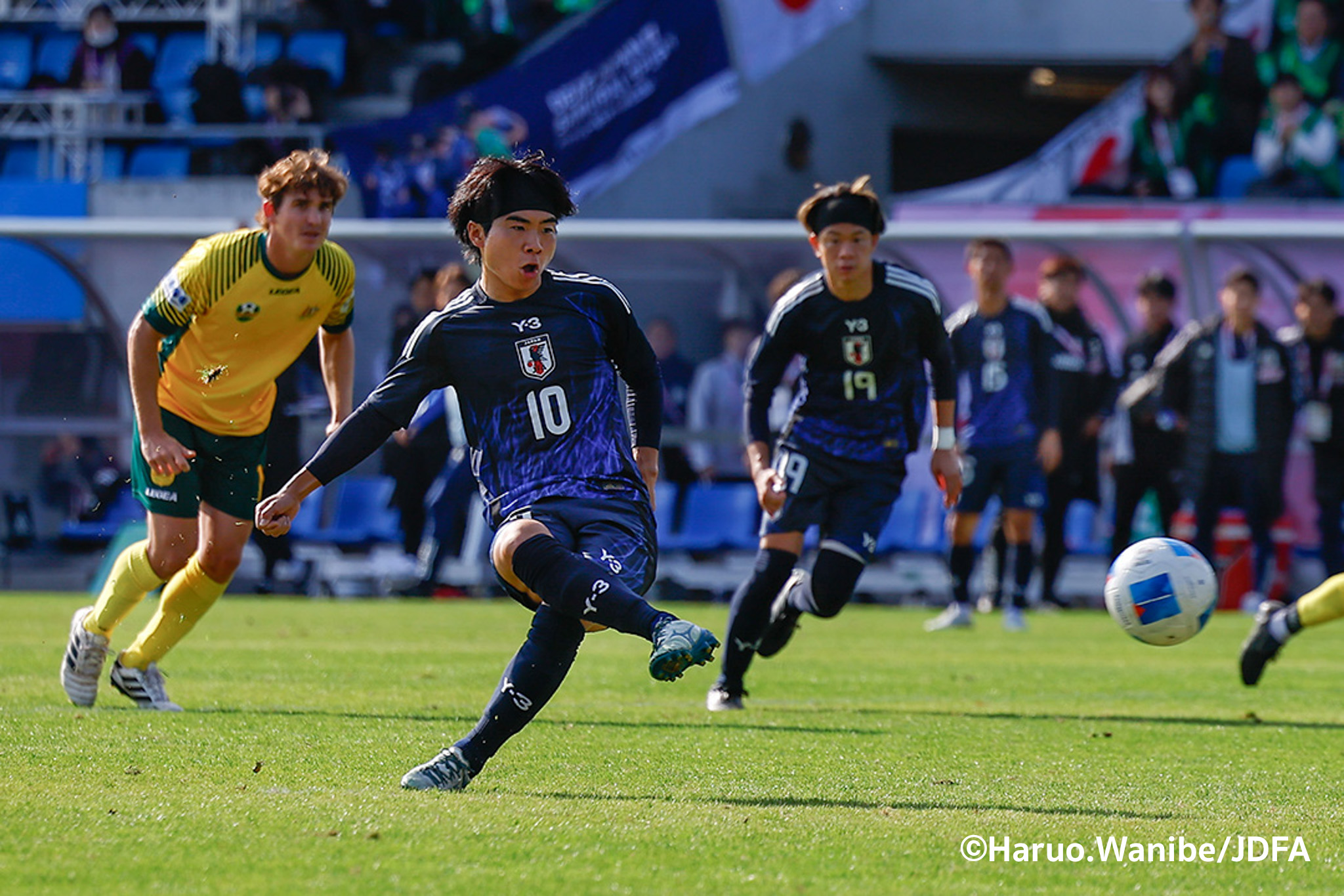 4得点、岡田拓也選手のシュート