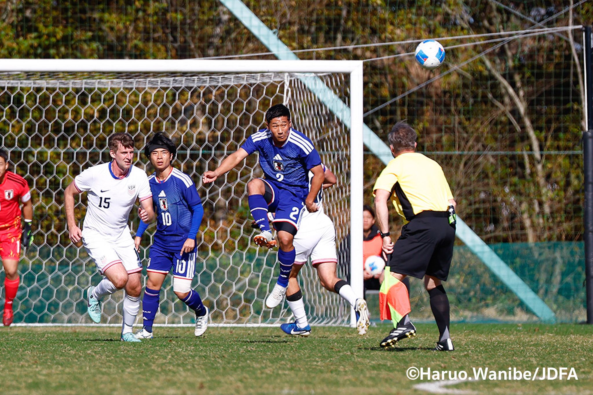この日無失点の日本のディフェンス