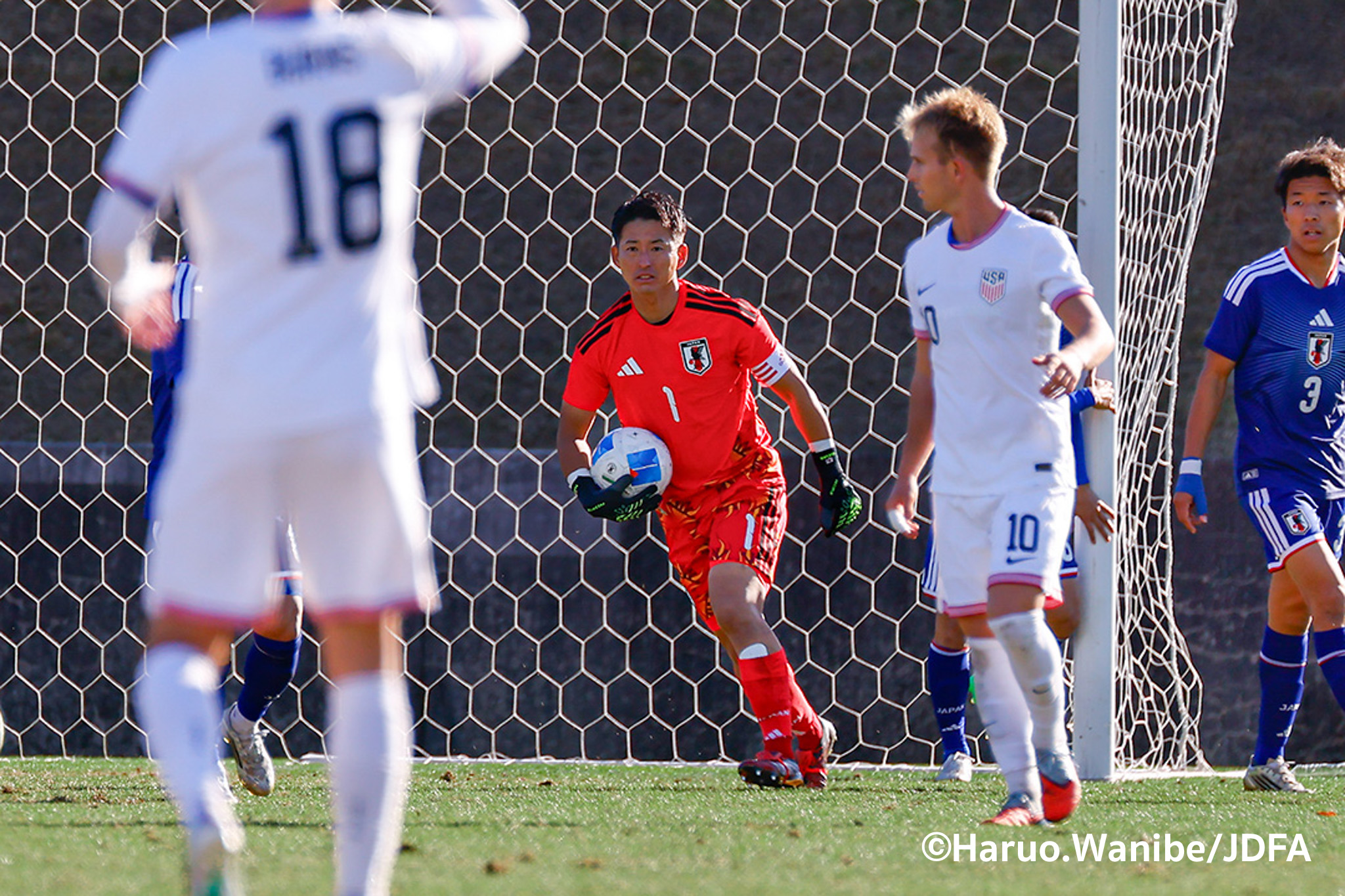 日本の守護神、松元キャプテン