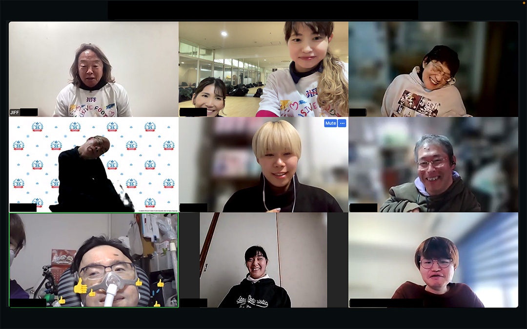 オンラインコースで北澤会長とも交流