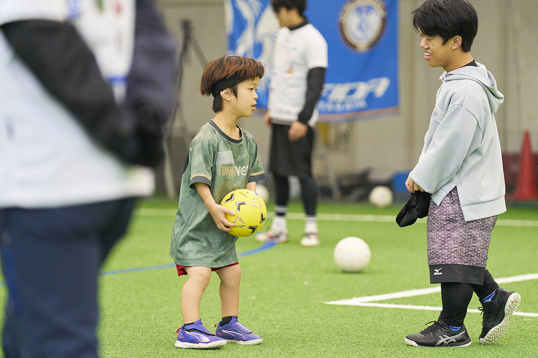 2025年度からJIFF準加盟となった「ドワーフサッカー」からの参加者