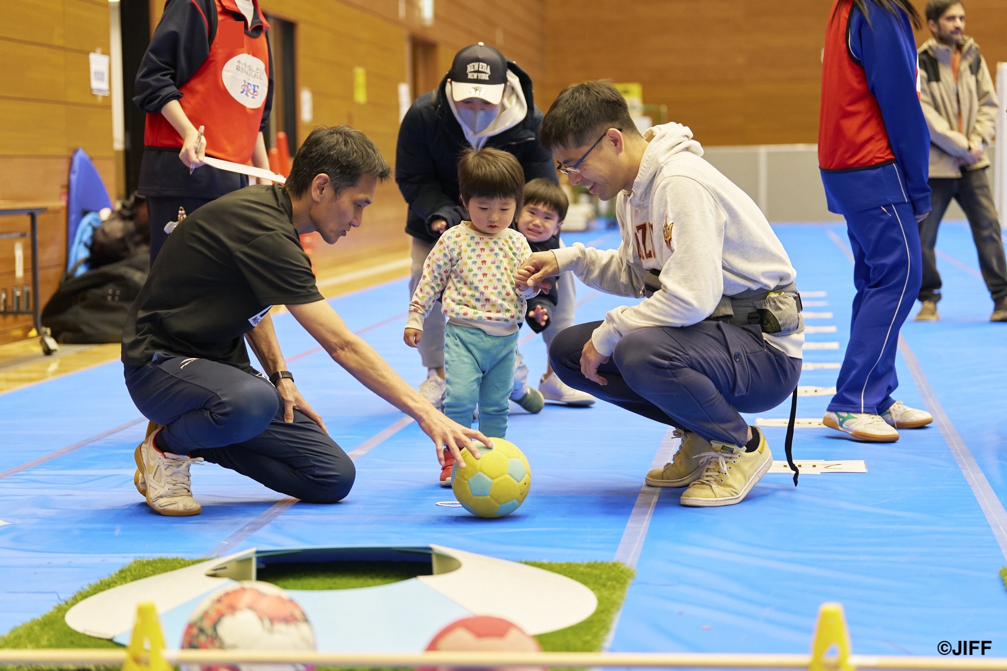 ミニフットゴルフ体験