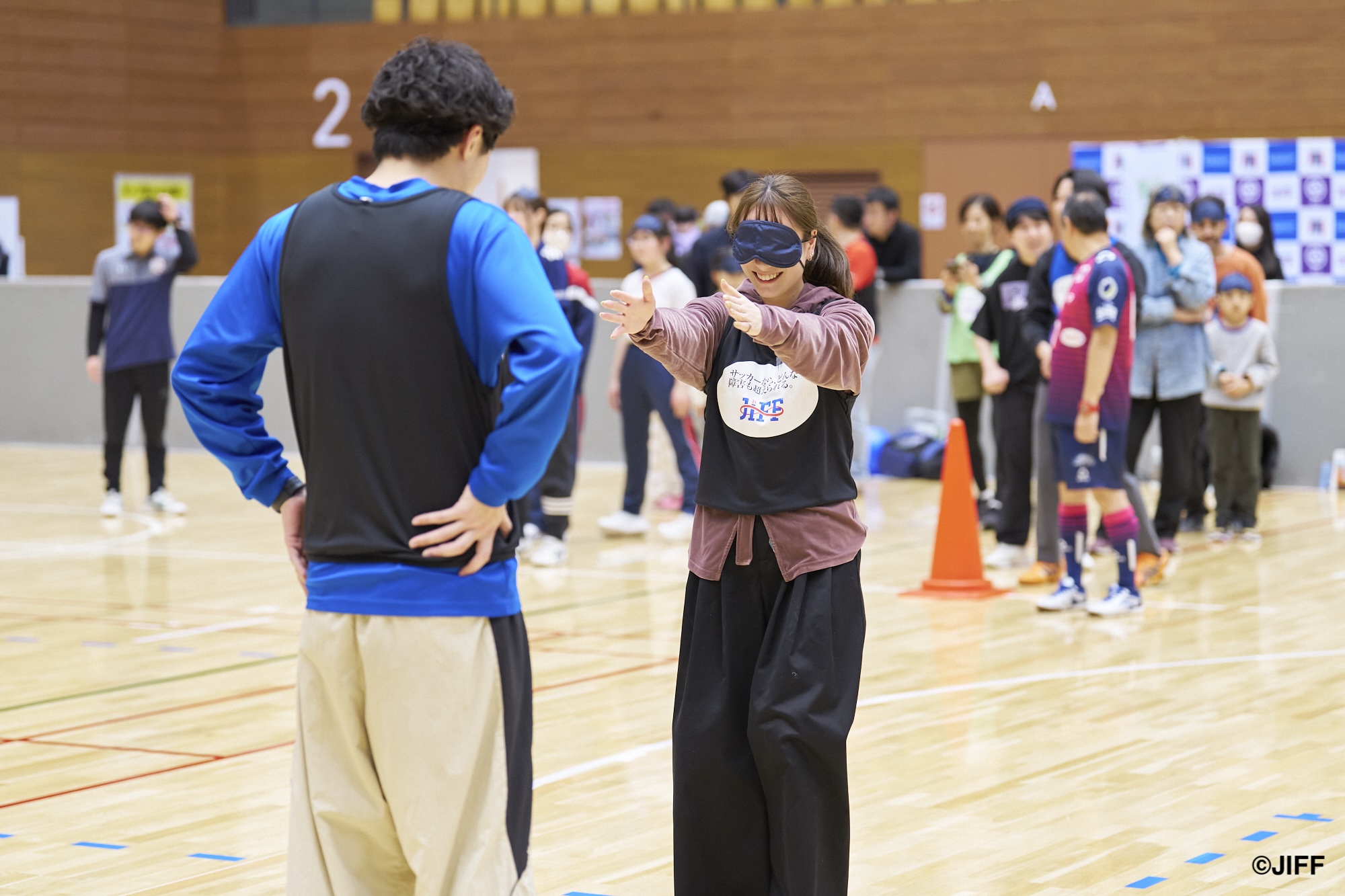 ブラインドサッカー特別体験プログラム