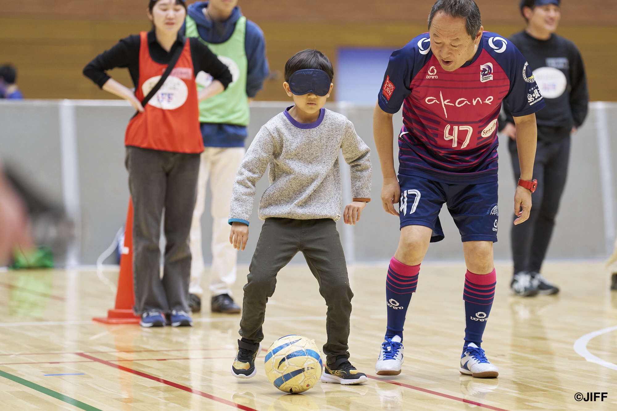 ブラインドサッカー特別体験プログラム
